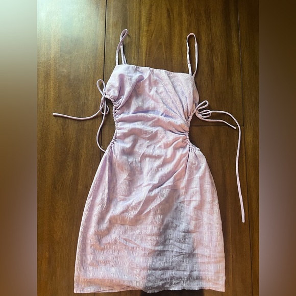Lulu's Light Purple Strappy Mini Dress - Picture 3 of 6